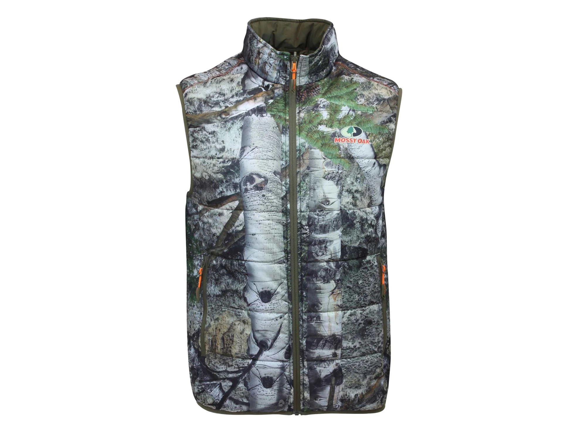 Camouflaged vest from Mossy Oak