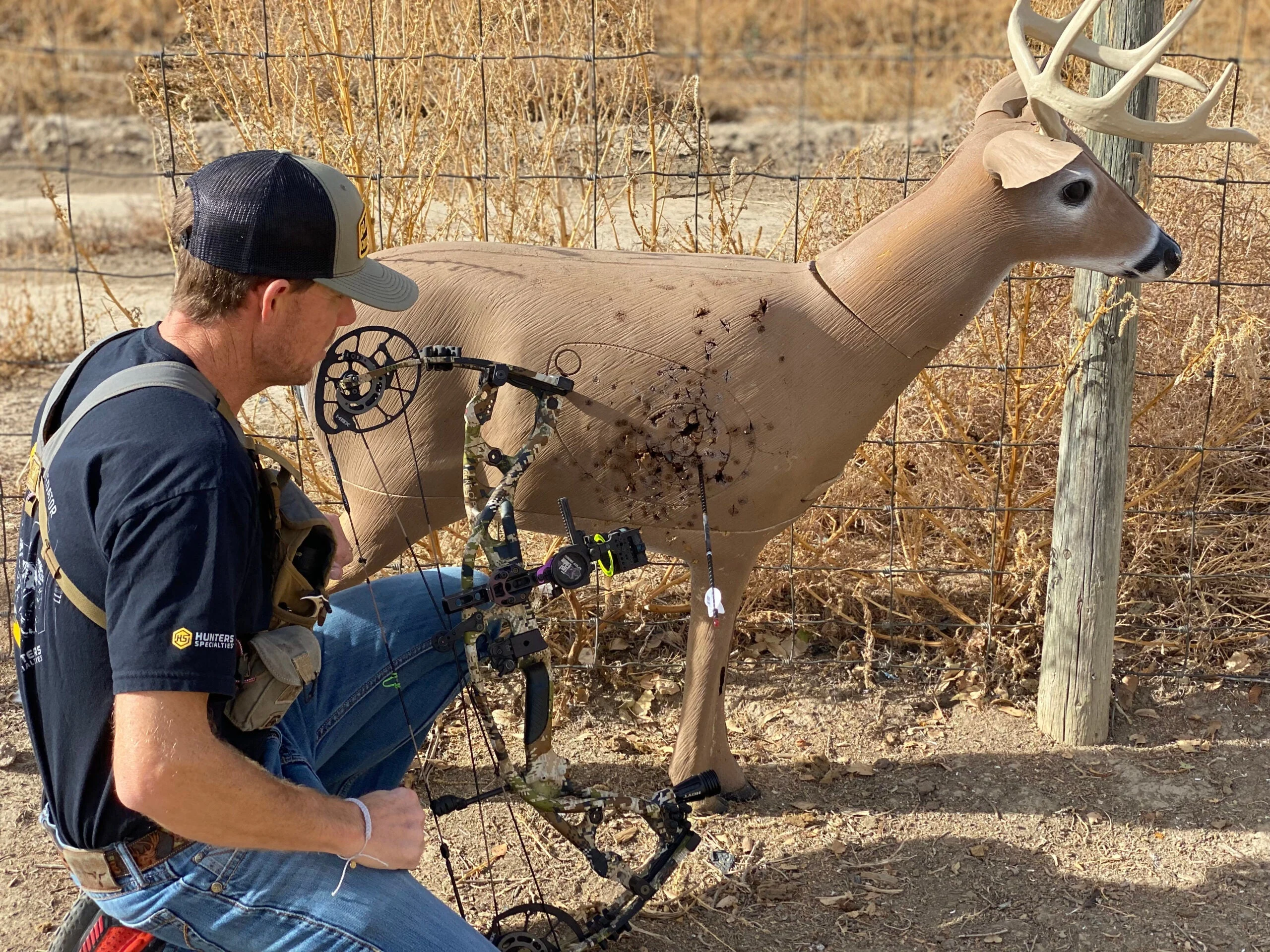 photo of 3D archery target