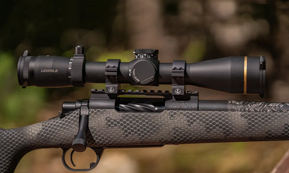 The new Leupold VX-6HD Gen 2 2-12x42mm rifle scope.