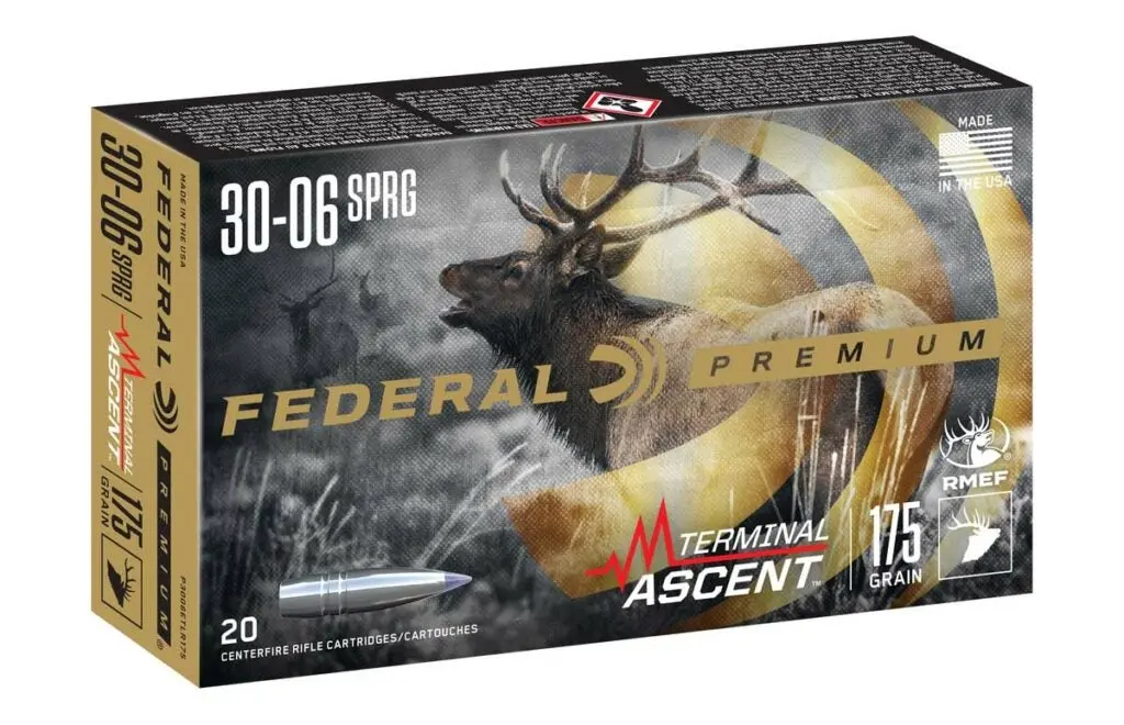 Federal Premium Terminal Ascent ammo.