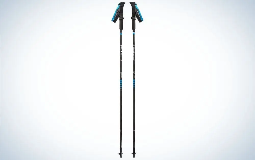 Black Diamond Distance Carbon Z are the best ultralight trekking poles.