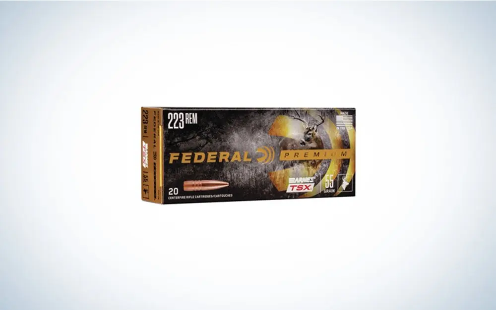 Federal Premium .223 Remington, 55-grain