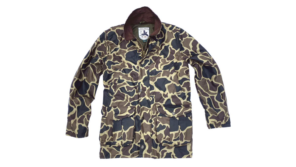 Over Under Wingmaster Duck Camo Field Jacket on white background