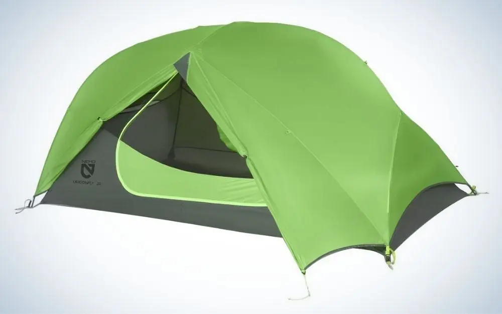 NEMO Dragonfly 2 is the best backpacking tent.