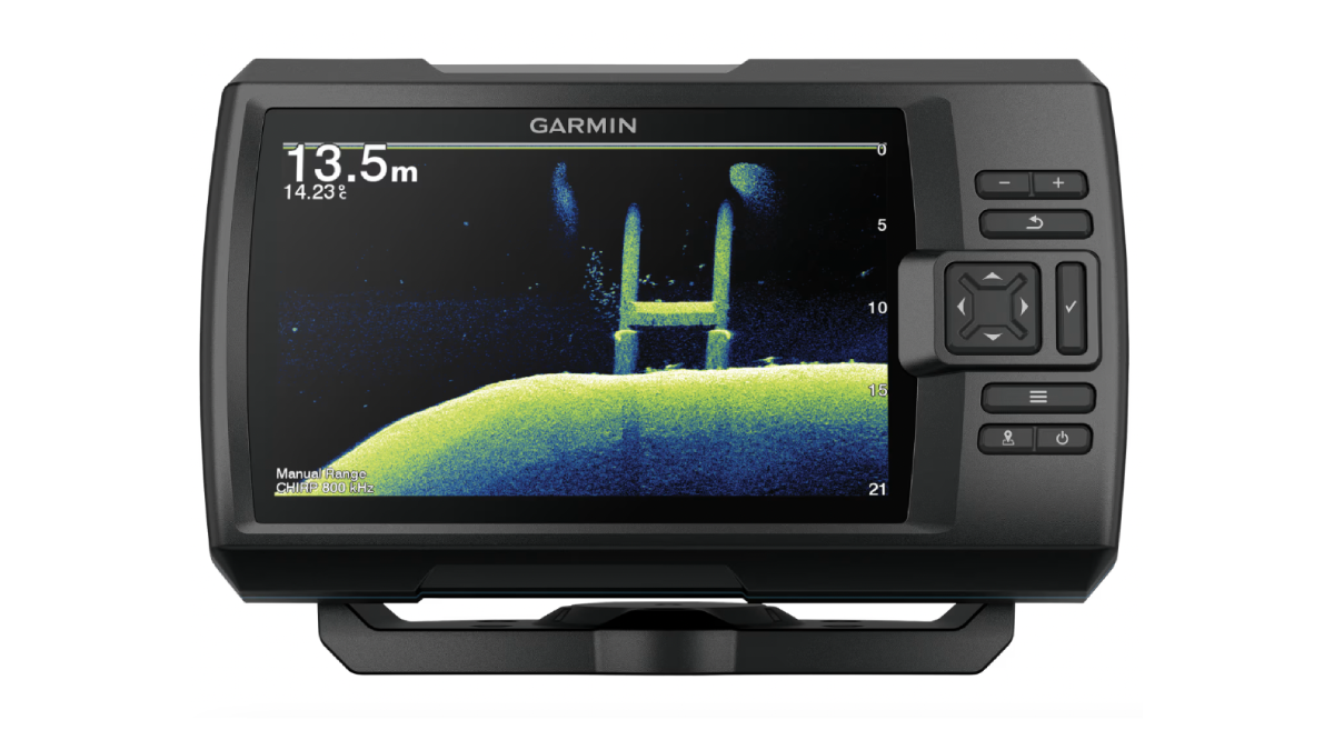 Garmin Striker Vivid 7sv Fish Finder on white background