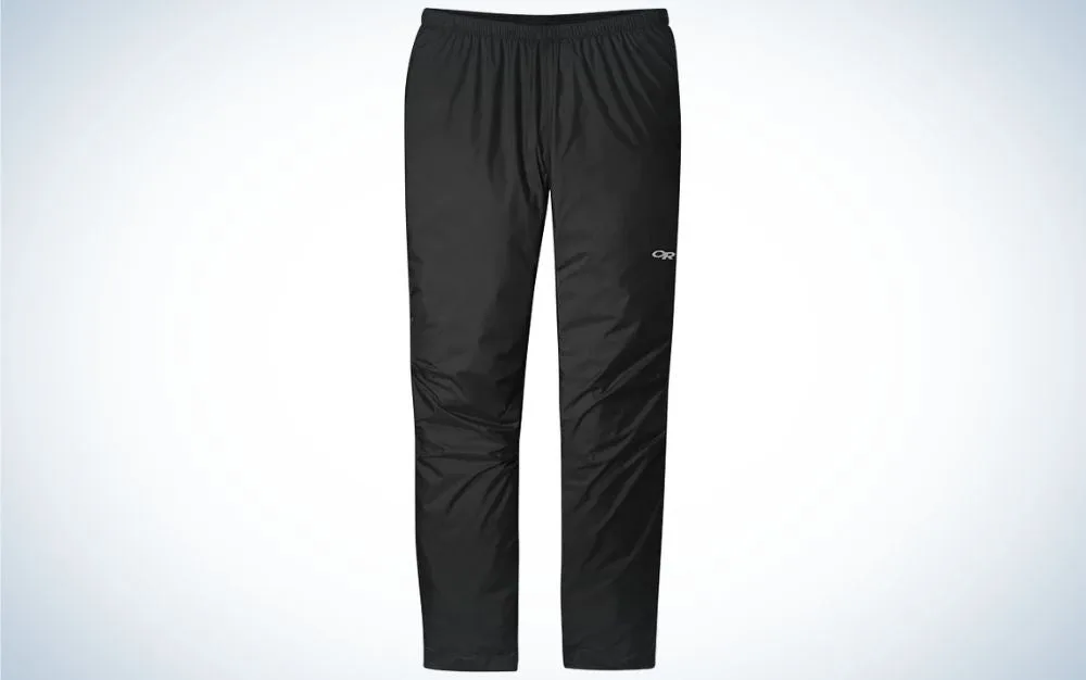 Outdoor Research Menâs Helium Rain Pants are the best for men.