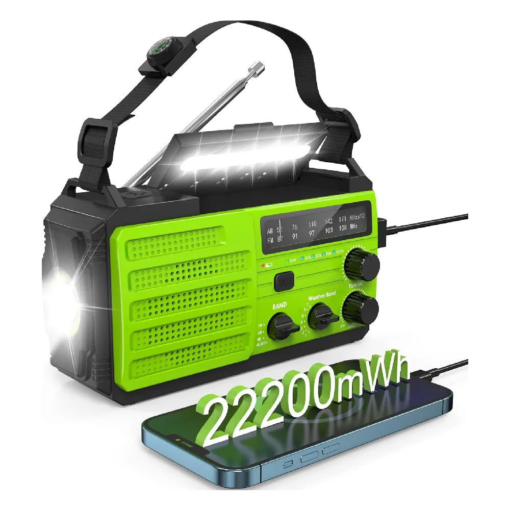 Givoust Emergency Weather Radio