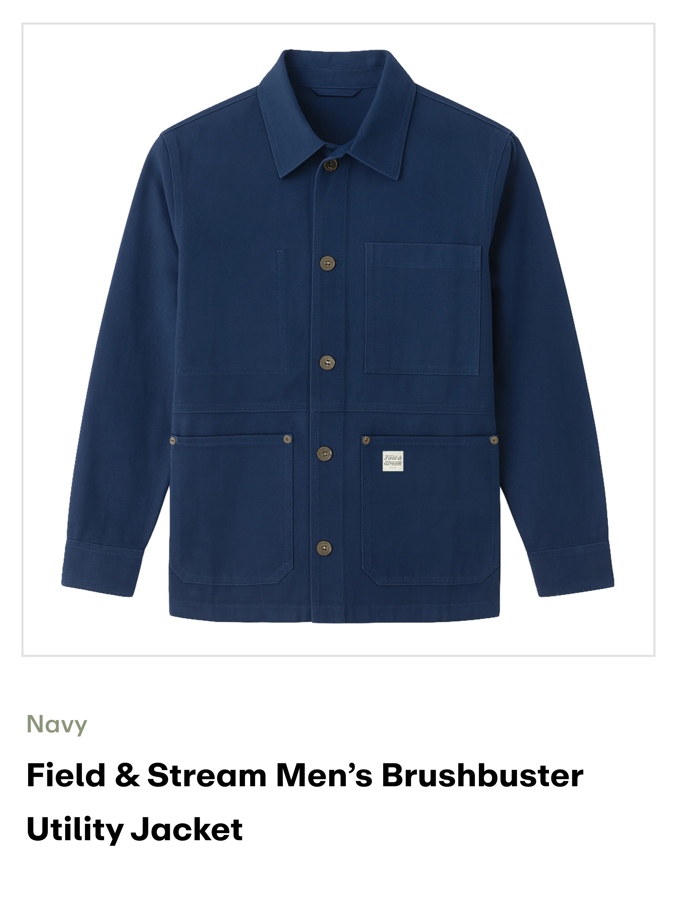 amazon-Brushbuster Utility Jacket-Khaki