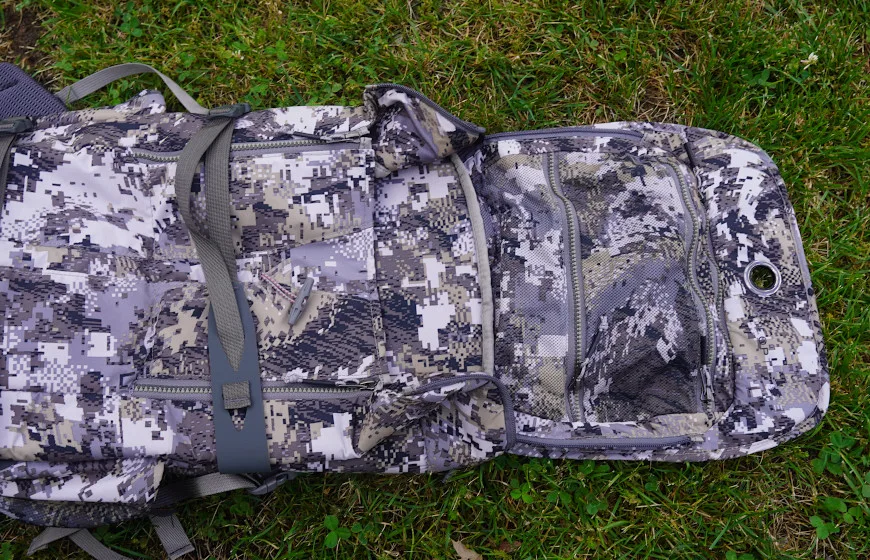 Interior of Sitka Tool Bucket pack