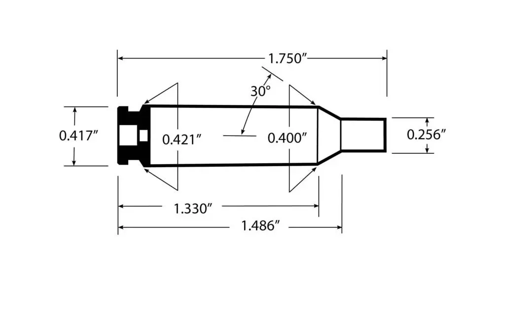 .22 PDK wildcat cartridge