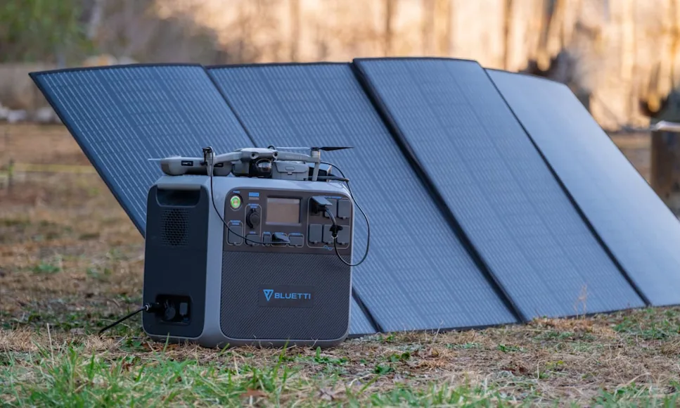 Bluetti Solar Generator and Solar Panels
