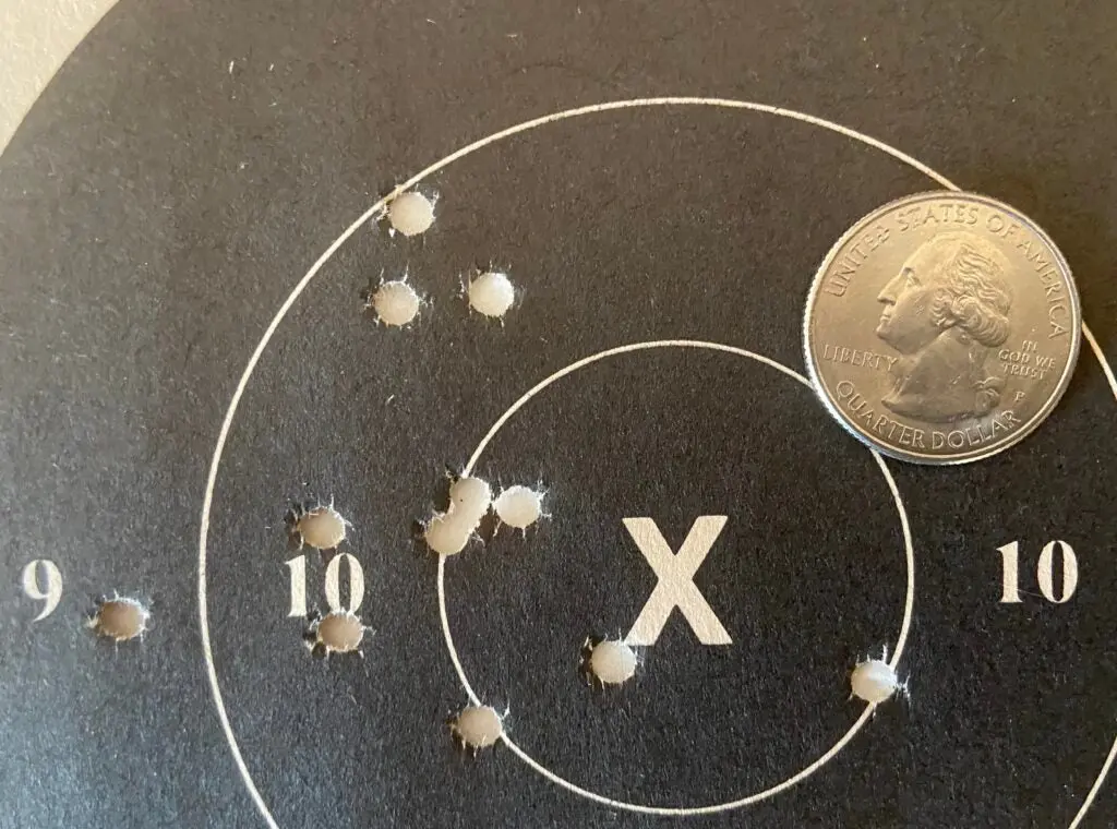 FX Dreamline groups opening up at 100yds.