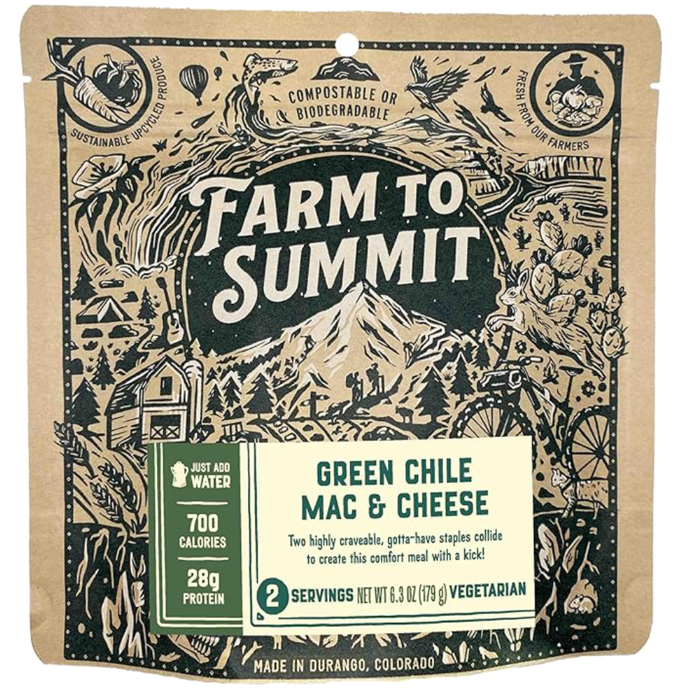 Farm to Summit Green Chile Mac and Cheese