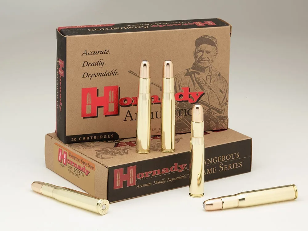 Hornady Dangerous Game Series .404 Jeffery 400-grain DGS