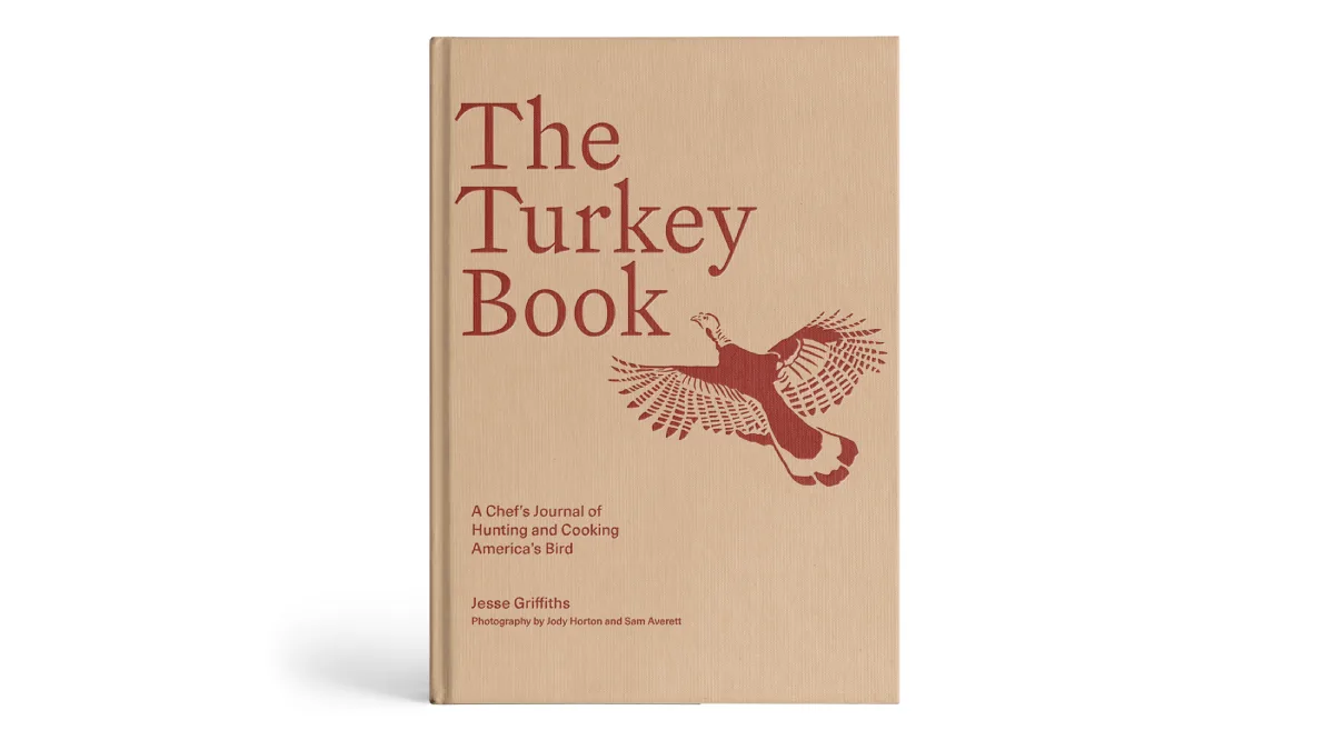 The Turkey Book Cookbook by Jesse Griffiths on white background