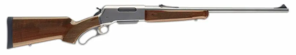 The Browning BLR Rifle on a white background.