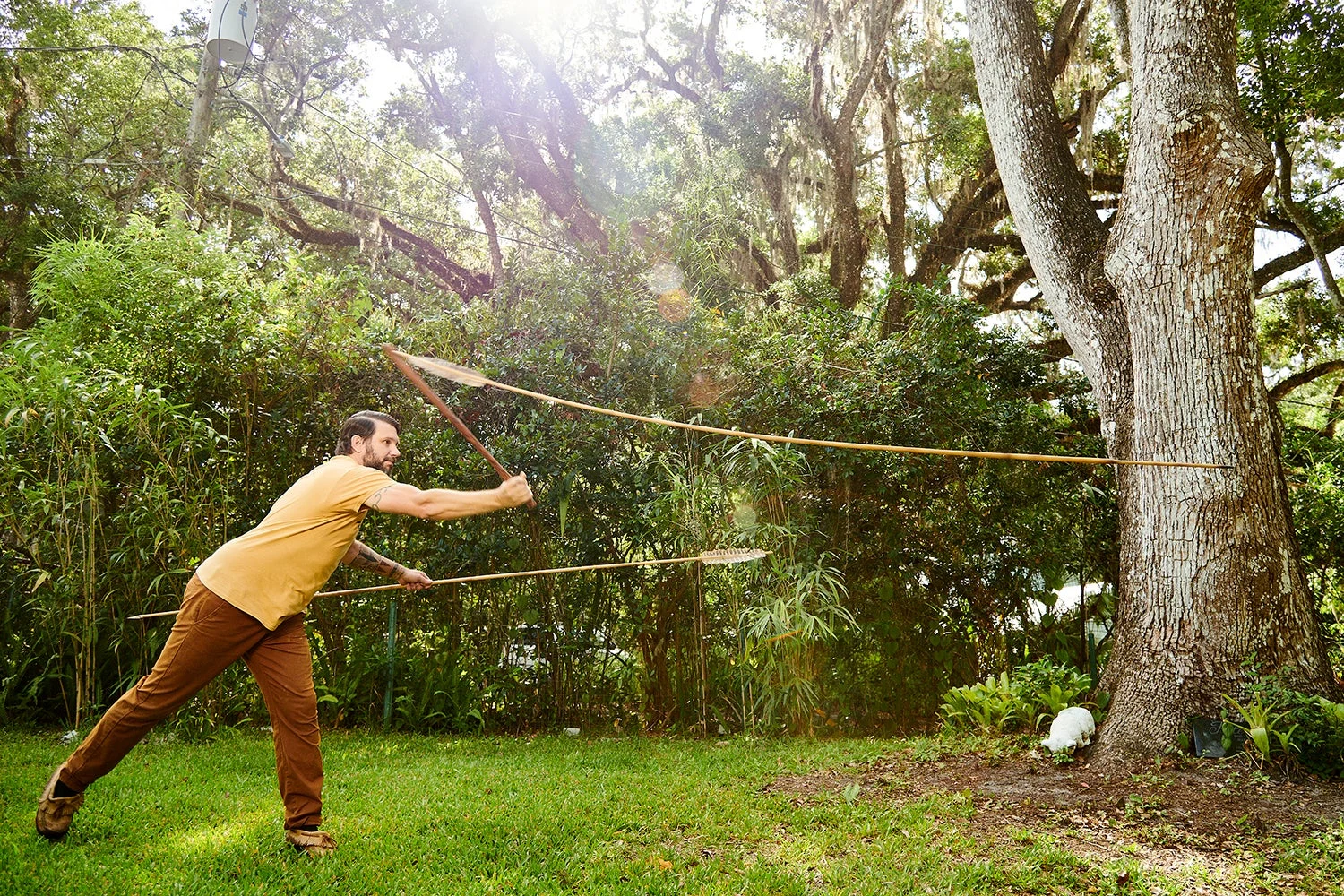 Throwing spear