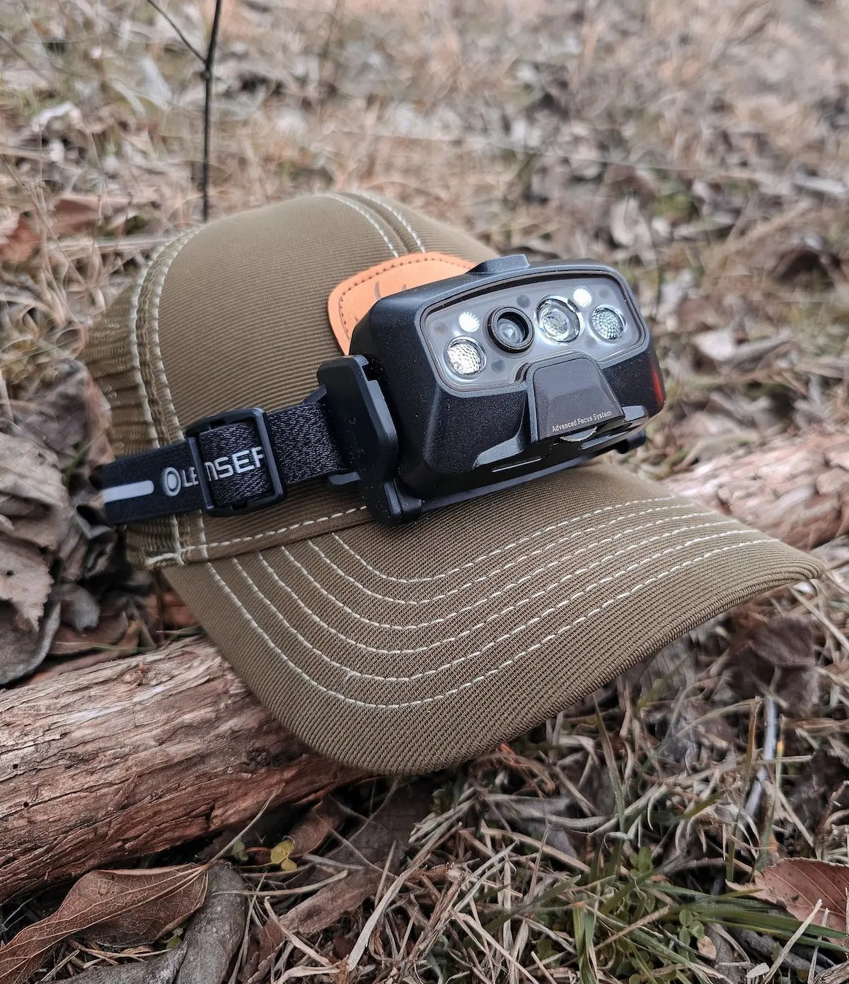 Ledlenser Signature Headlamp on hat