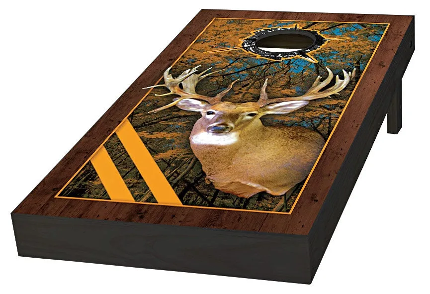 AJJ Cornhole Framed Deer Set