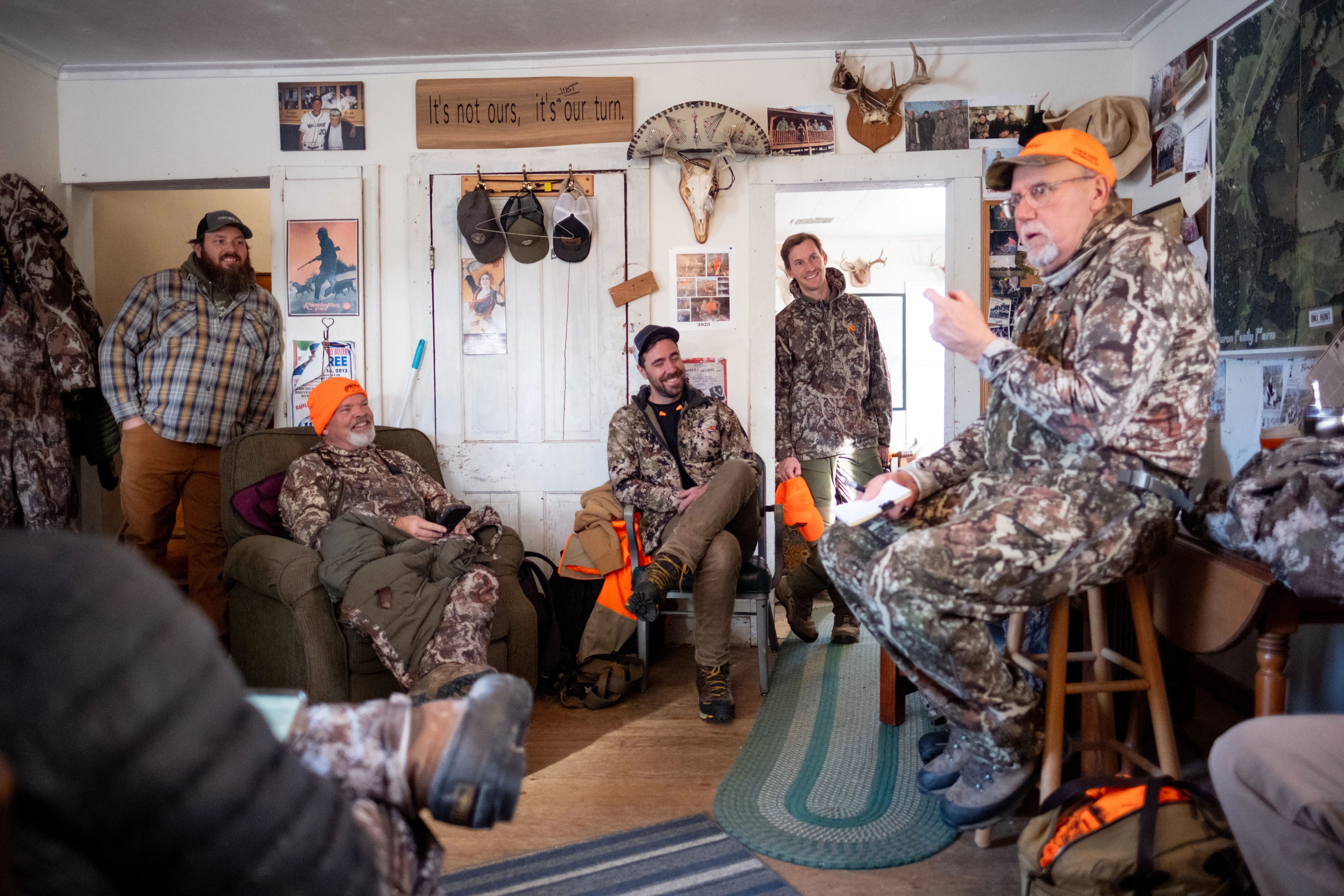 A conservationist speaks to fellow hunters about managing Wisconsin deer herds in the age of CWD.