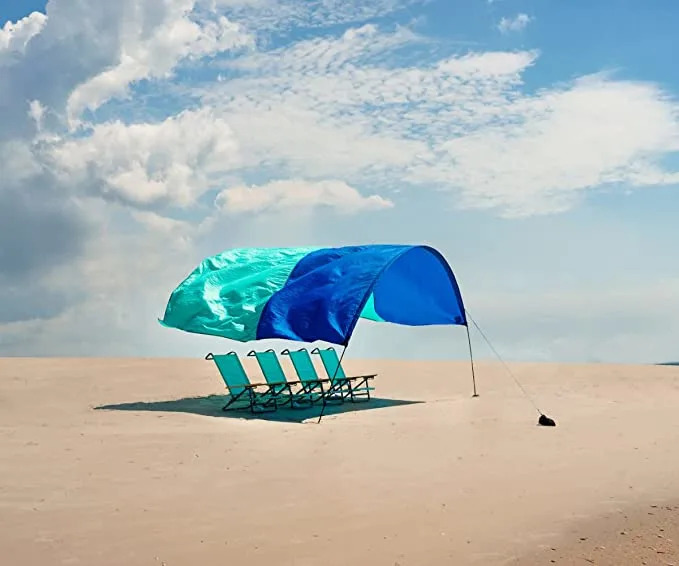 tent on beach