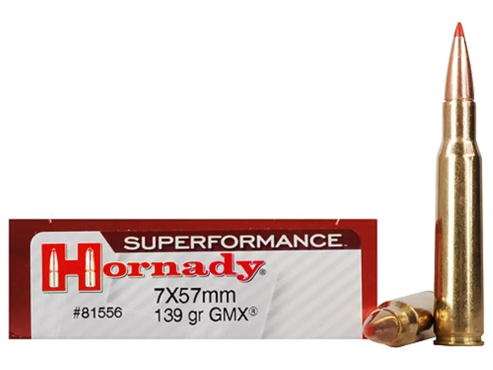 Hornady Superformance 7x57 Mauser 139-grain GMX