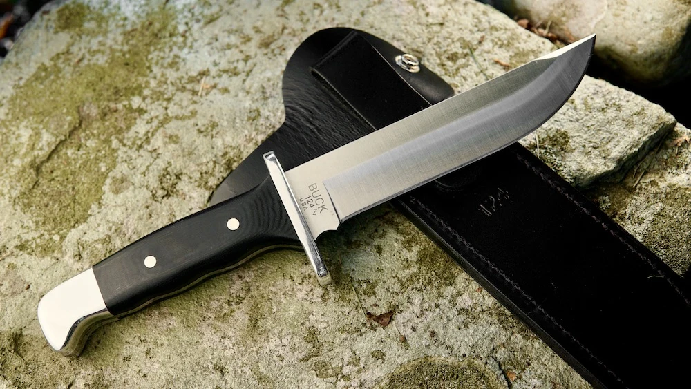 Buck 124 Frontiersman Bowie Knife