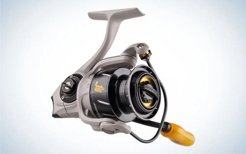 Abu Garcia Jordan Lee 30 is the best spinning reel for bass under $100.