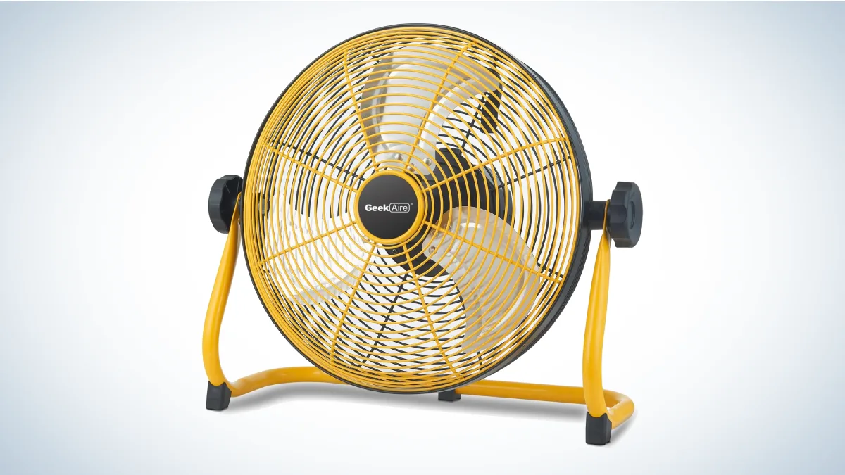 Best Camping Fans: Geek Aire 12-Inch Camping Floor Fan