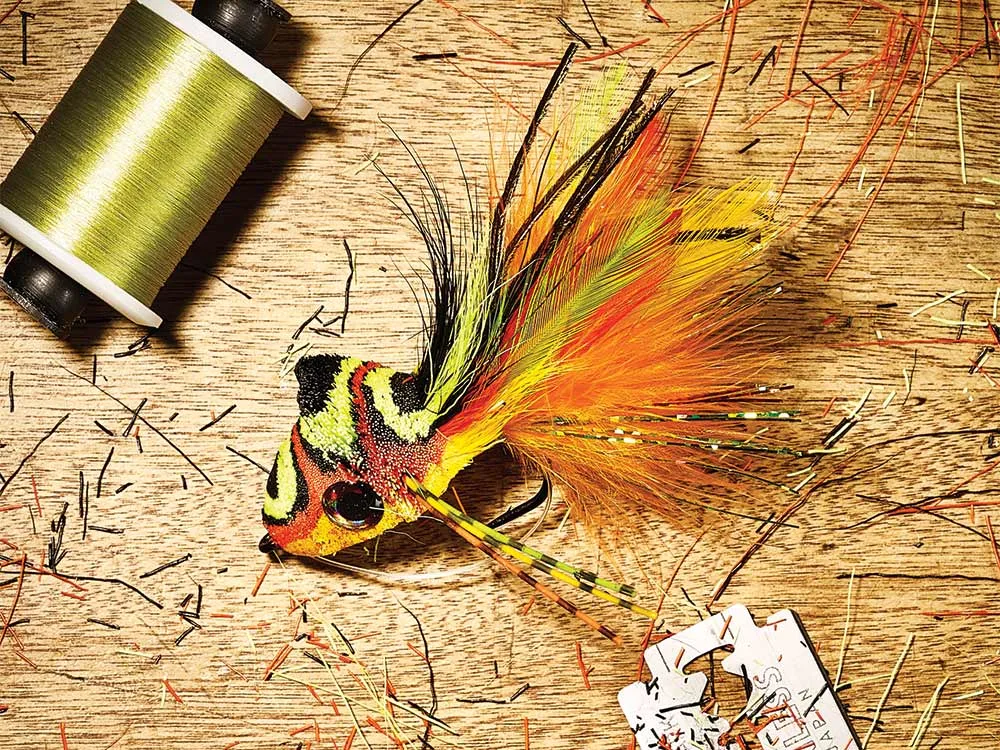 the diver deer hair fly lure