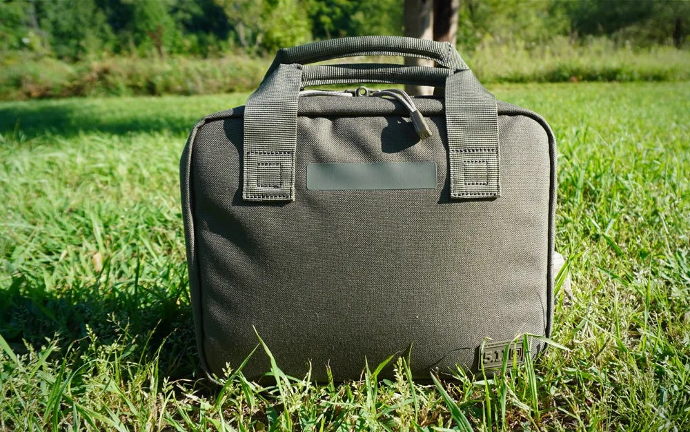 5.11 Tactical double pistol case on grass