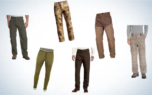 Best Hunting Pants collage