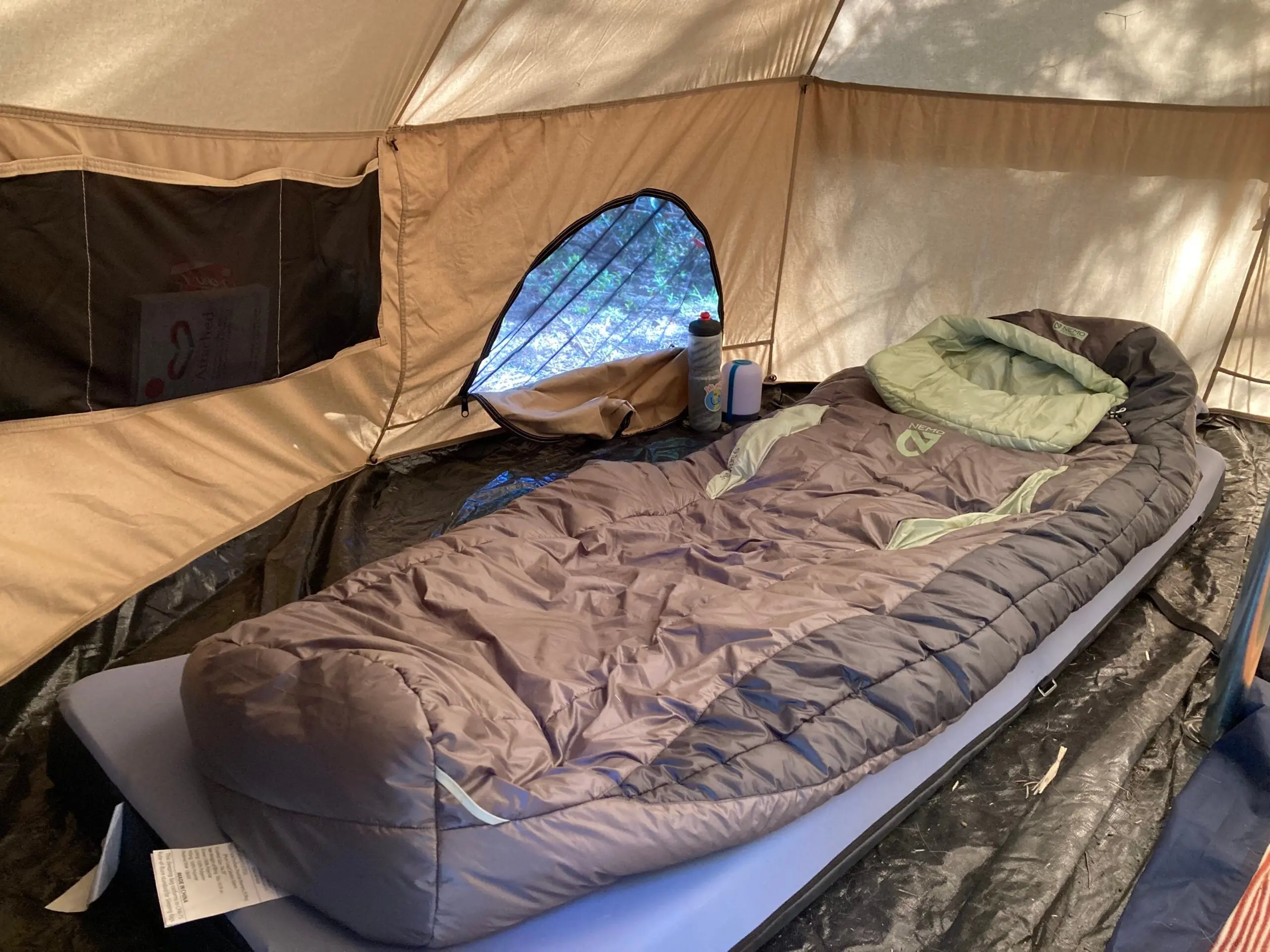 Testing the Nemo Forte Endless Promise Sleeping Bag in the Cascade Mountains in Washington