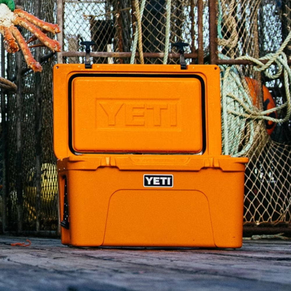 Yeti Tundra 45 Hard Cooler King Crab Orange