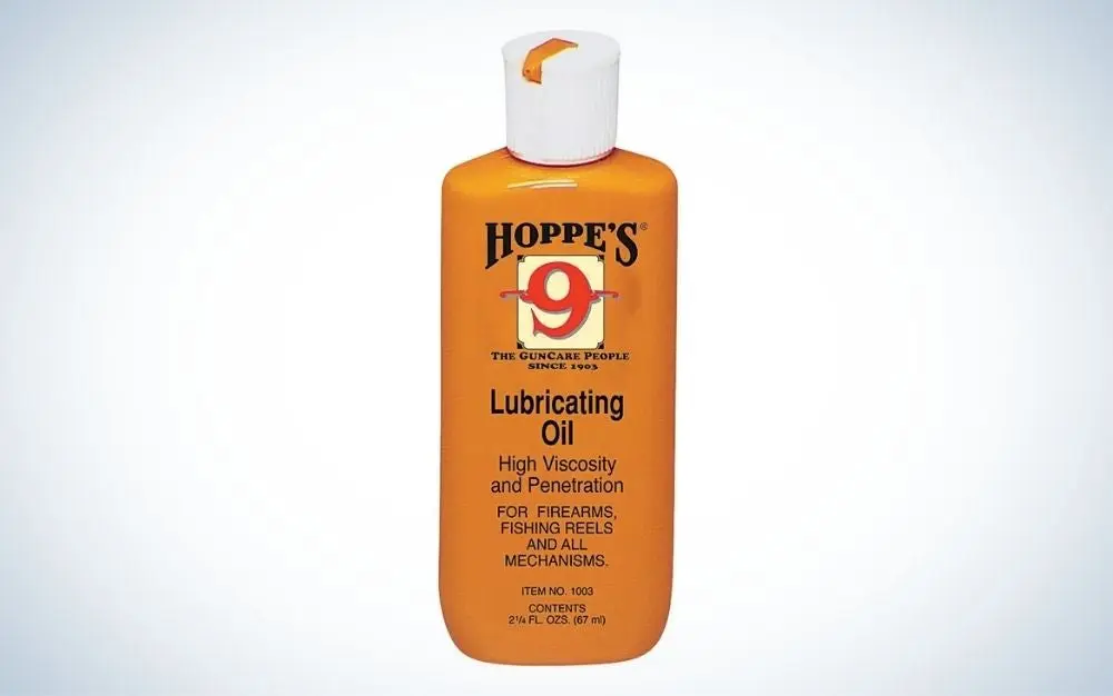 Hoppeâs Lubricating Oil is the best gun oil.