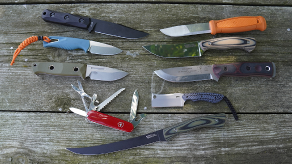 Best outdoor knives we tested for hunting, survival, and camping lined up