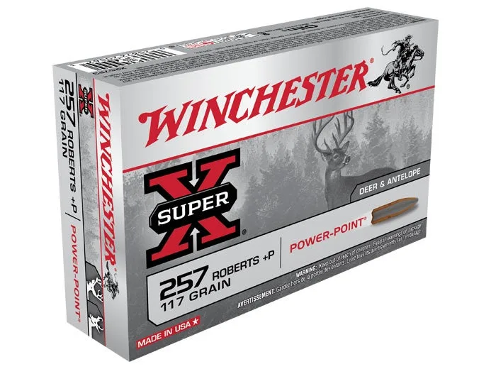 Winchester Super X .257 Roberts +P 117-grain Power Point