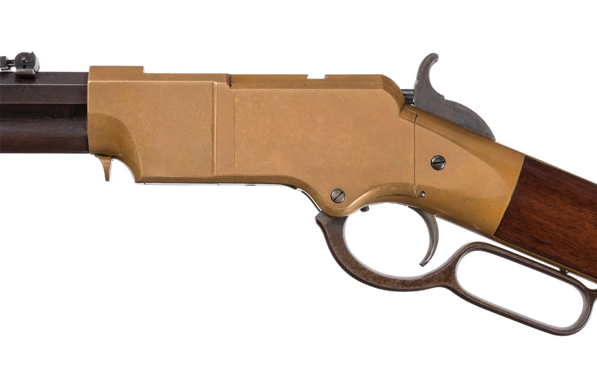 a henry repeater rifle.