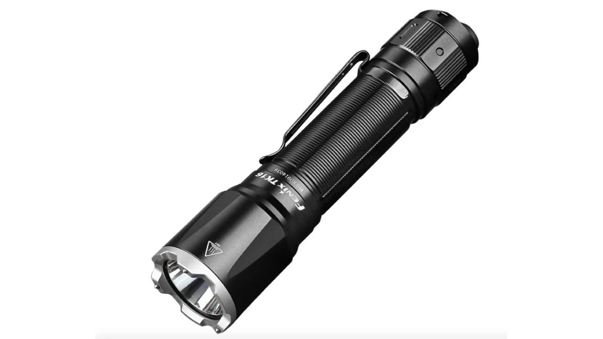 Fenix TK16 V2.0 Flashlight on white background