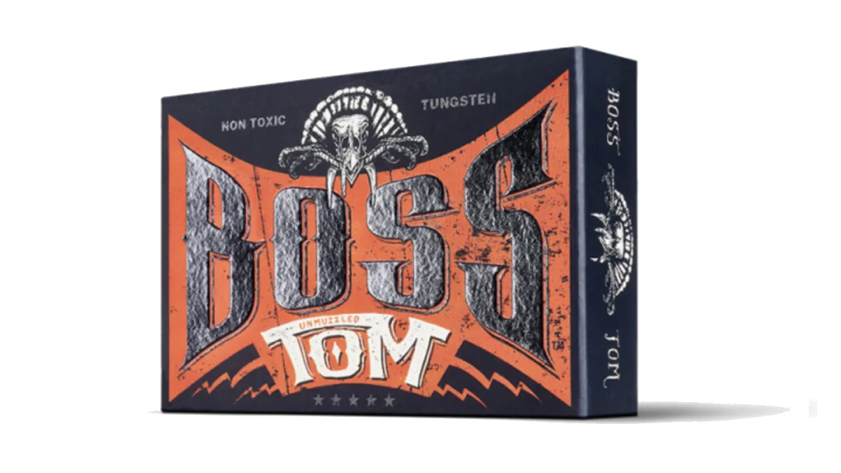 Boss Tom Tungsten Shotshells on white background