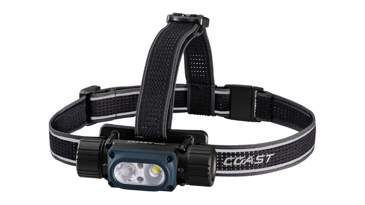 Coast WPH34R Headlamp on white background