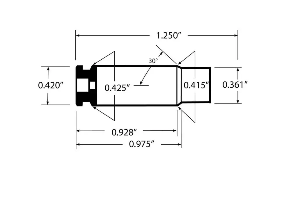 .338 Spectre wildcat cartridge