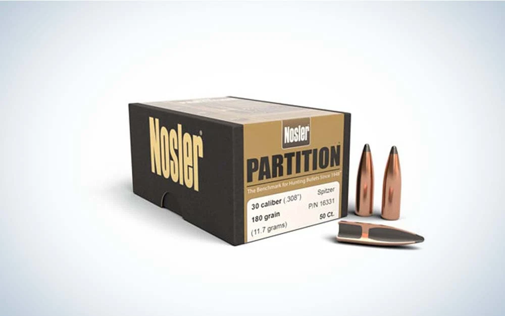 Box of Nosler Partition .308