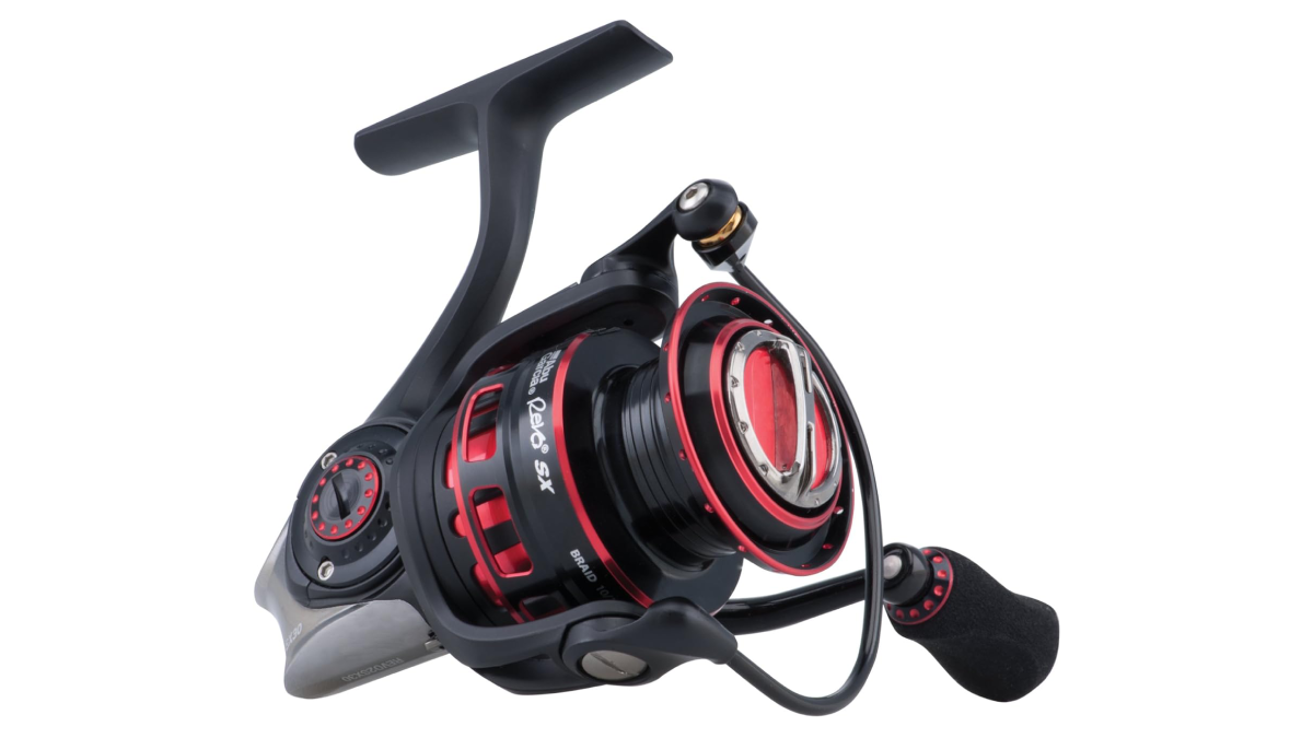 Abu Garcia Revo SX Spinning Fishing Reel on white background