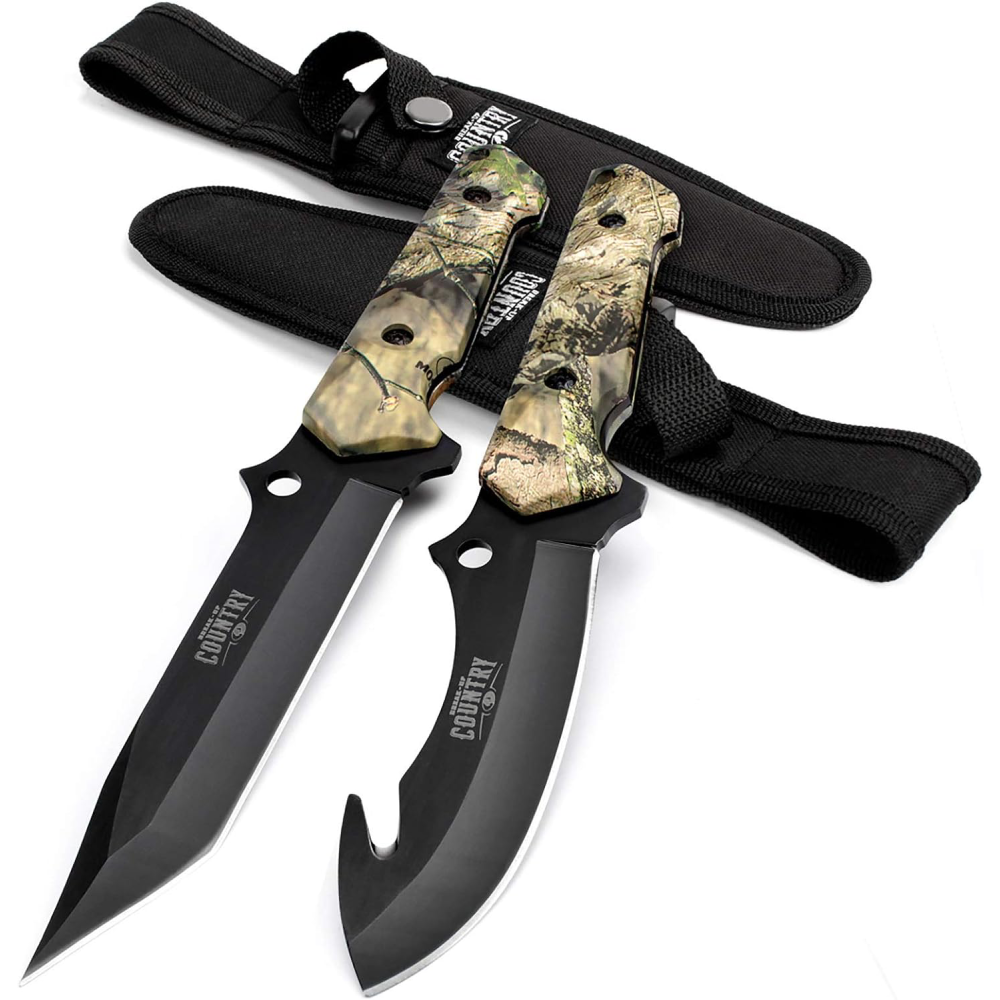 Mossy Oak Fixed Blade Hunting Knife Set