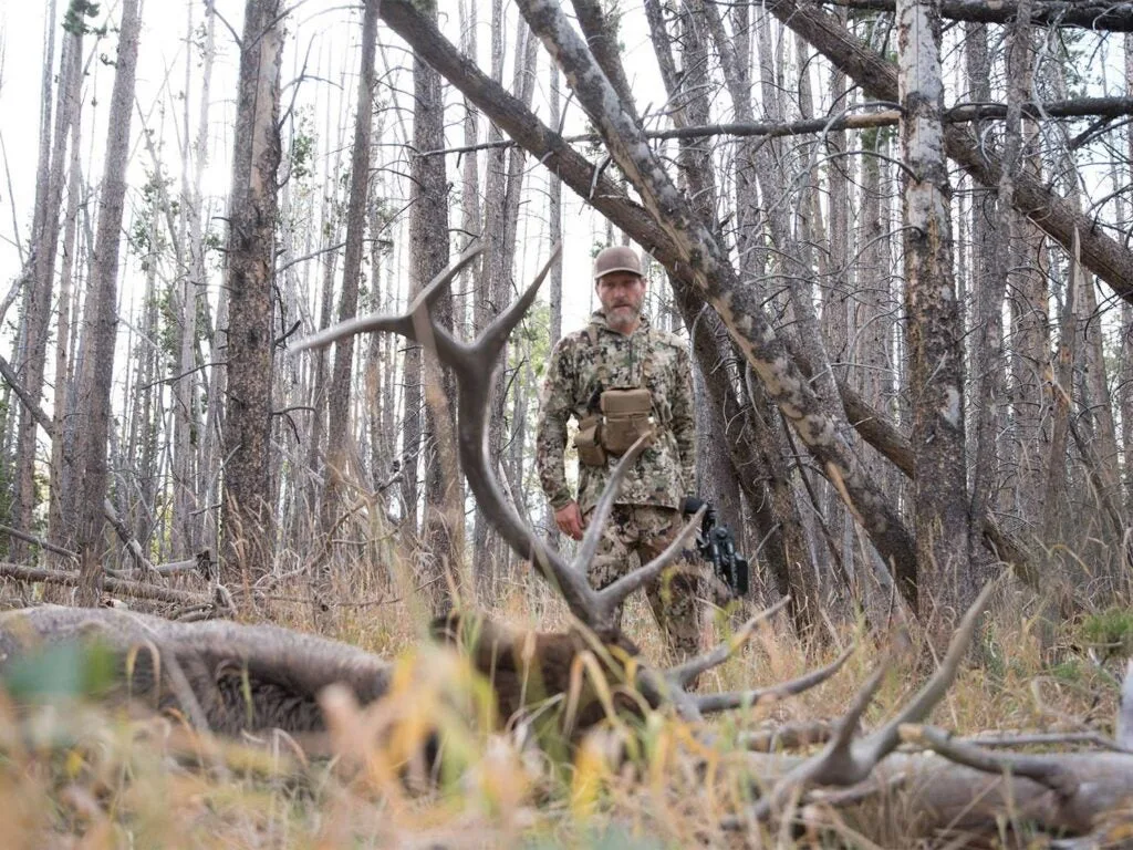 Tim Kent hunting bull elk