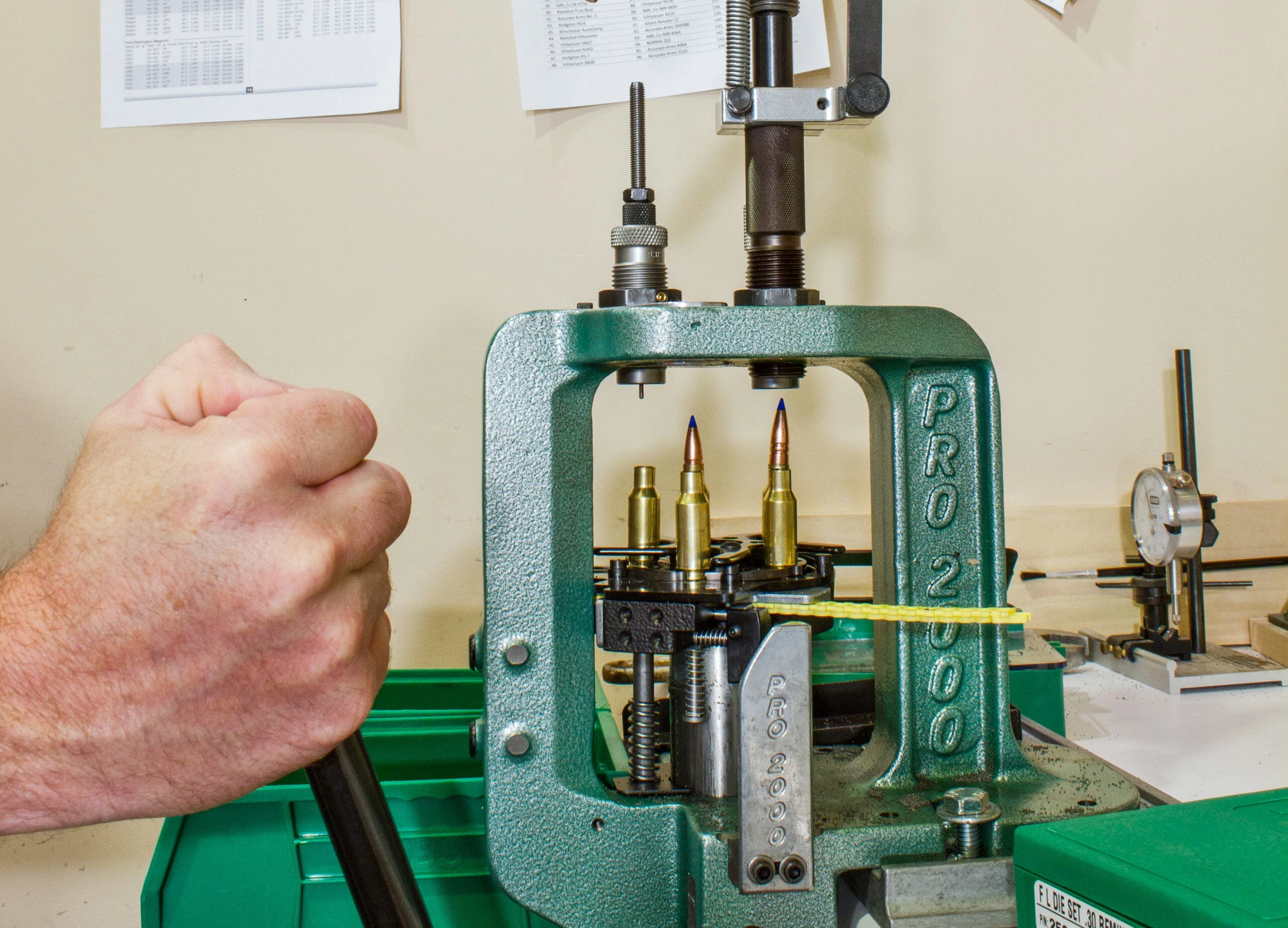 photo of a handloading press