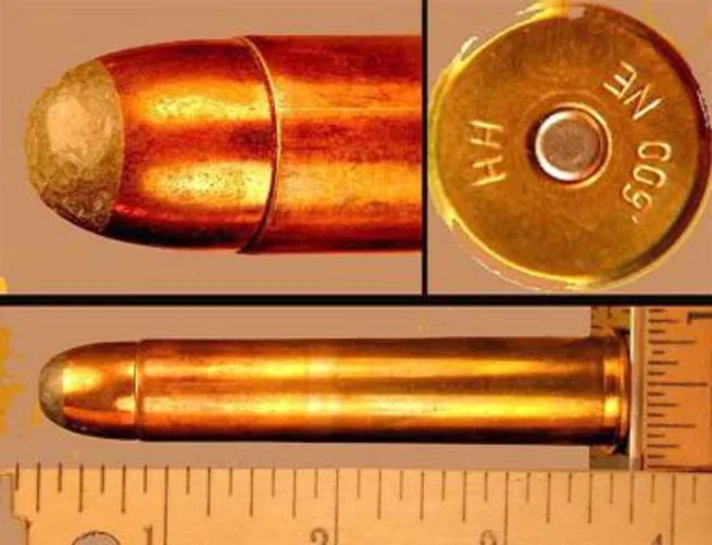 Measuring the .600 nitro express bullet