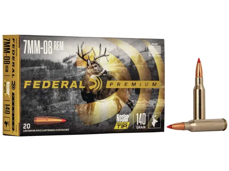 Federal Premium Nosler Ballistic Tip