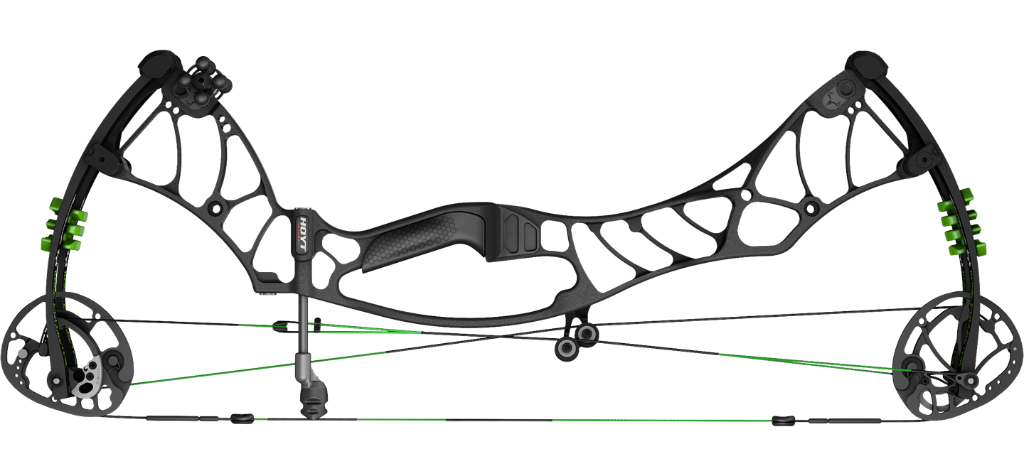 The Hoyt Helix Turbo compound bow.